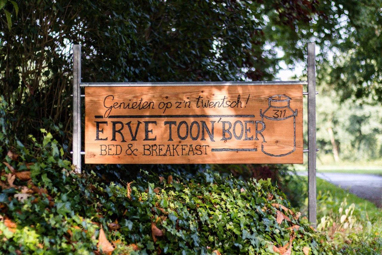 Erve Toon'Boer Bed & Breakfast Mander ภายนอก รูปภาพ